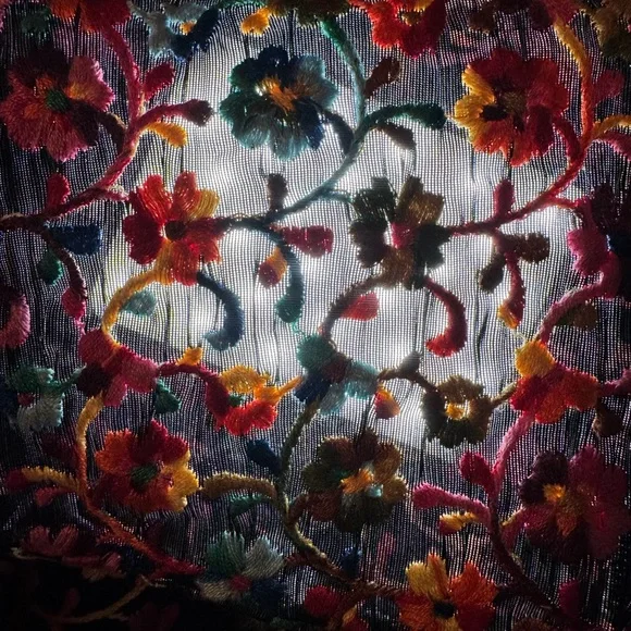 🌸 Vintage 1971 Golo Embroidered Boots – Museum Piece The Met Costume institute - Picture 10 of 15